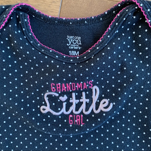 3/$10 CARTERS Toddler girl bodysuit 18m - Picture 2 of 3